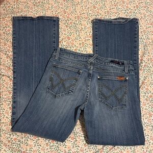 y2k Vigoss Boot Cut Low Rise Denim Jeans 11